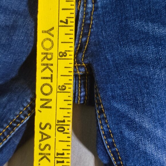 Indigo Rein jeans women's junior size 3 ink blue colour crop straight leg jeans - Picture 12 of 13